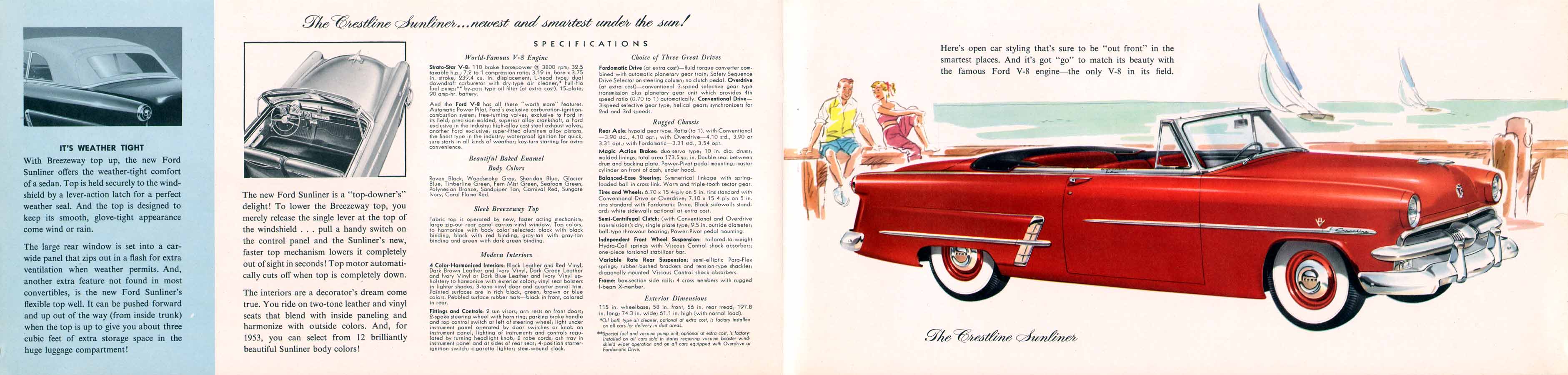 1953 Ford Brochure Page 11